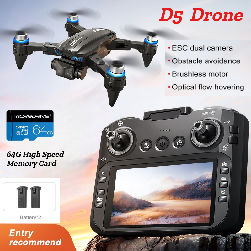 Dual Monitor Arm - D5 Brushless Large Screen Light Flow