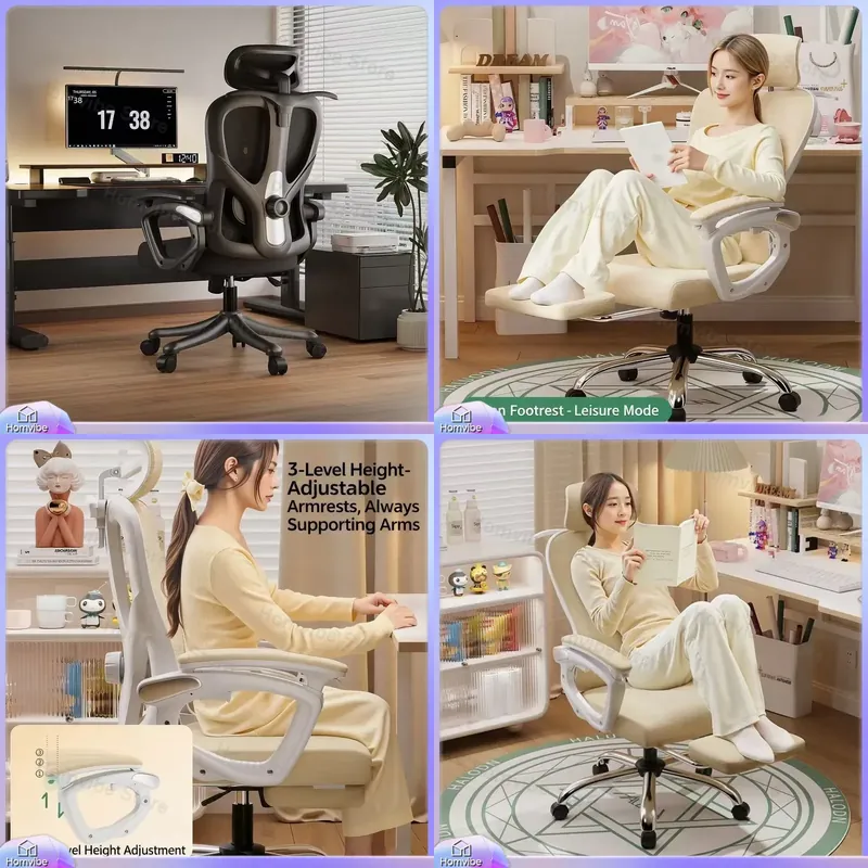Ergonomic Gaming Chair with Lu - Pc Gaming Desk avis et prix
