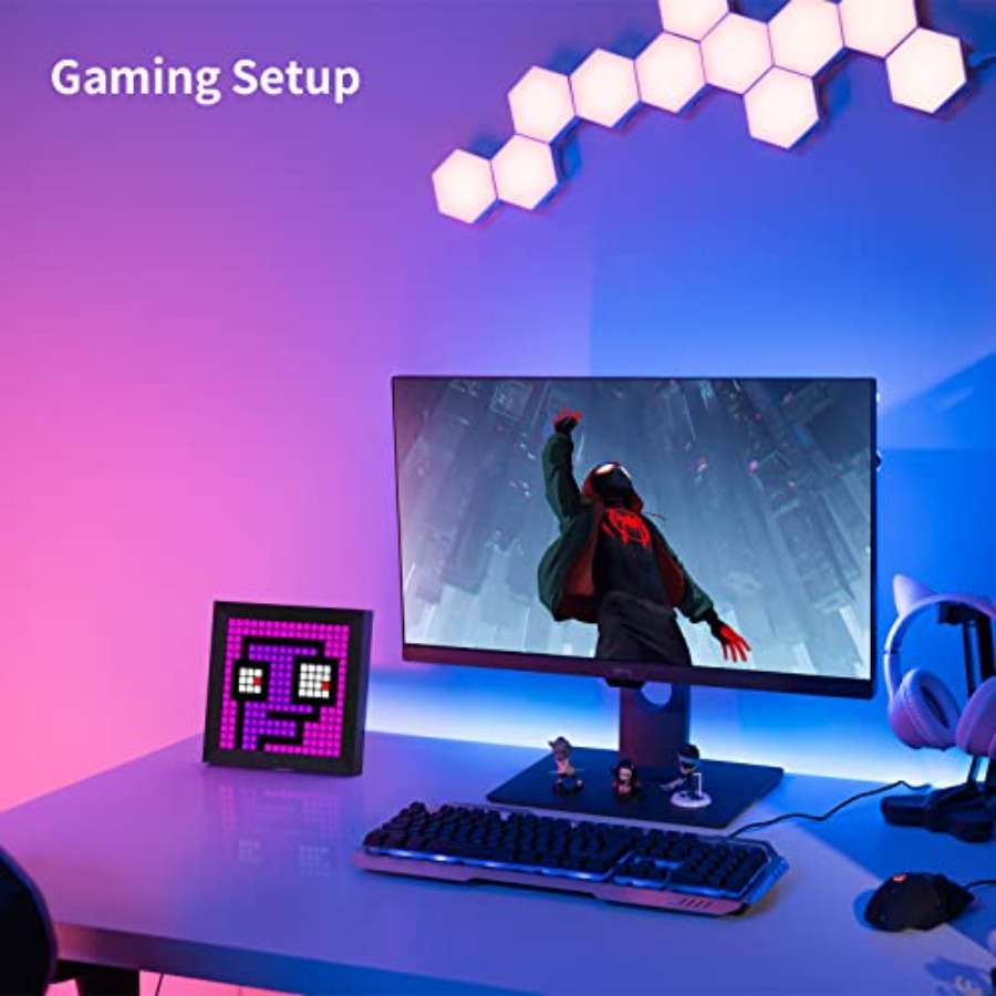 LED Light Pixel Display Panel  - Pc Gaming Desk avis et prix