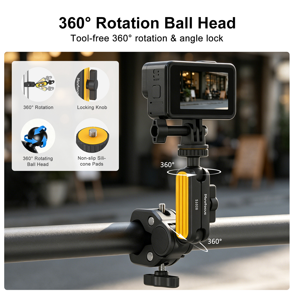 Super Clamp with 360° Dual Bal - Dual Monitor Arm avis et prix