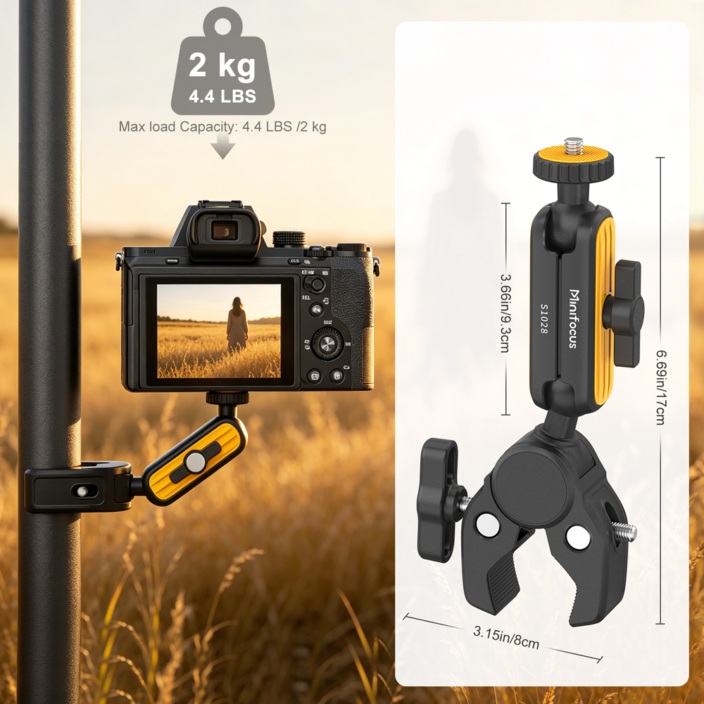 Super Clamp with 360° Dual Bal - Dual Monitor Arm avis et prix