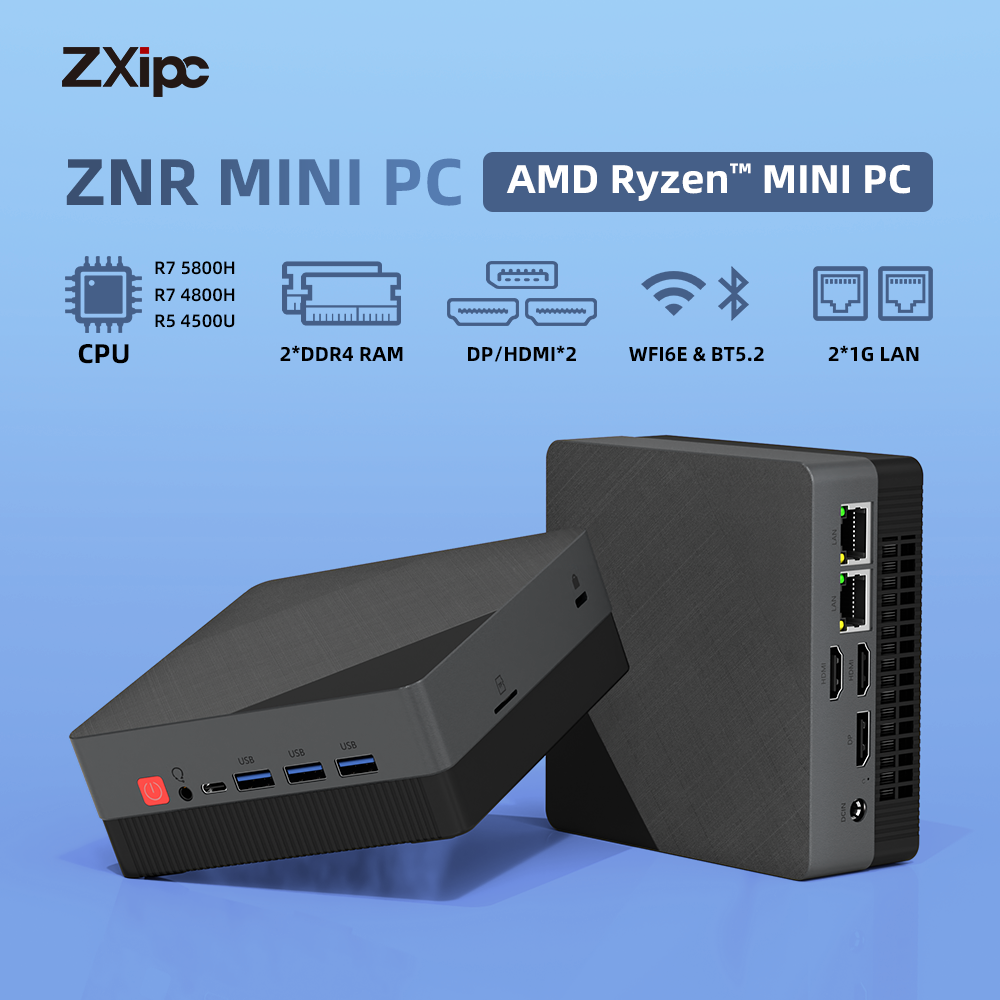 ZXIPC ZNR Pro Mini PC AMD Ryze - Pc Gaming Ryzen avis et prix