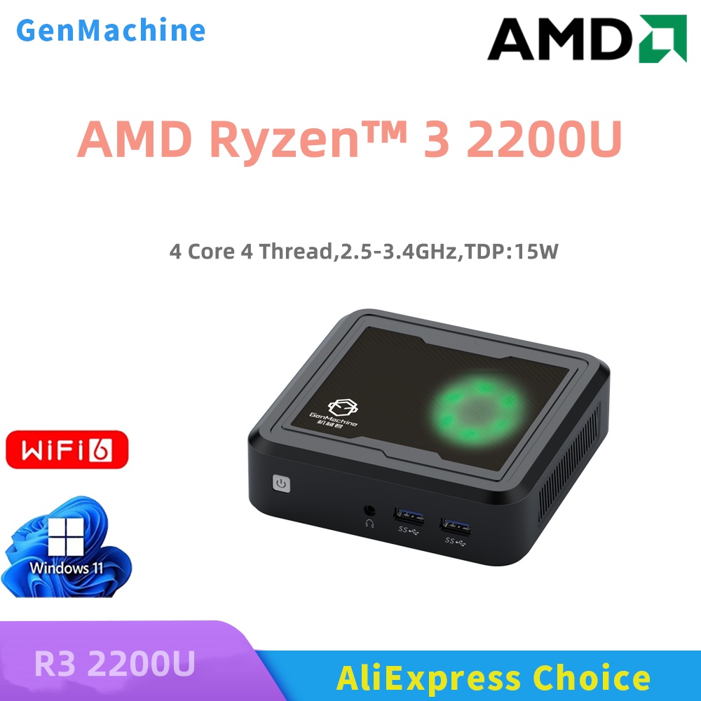 Genmachine Mini PC AMD Ryzen R - Pc Gaming Ryzen avis et prix