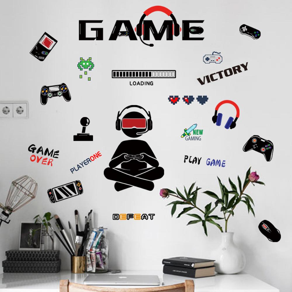 Gamer Vinyl Wall Sticker Game  - Pc Gaming Wallpaper avis et prix