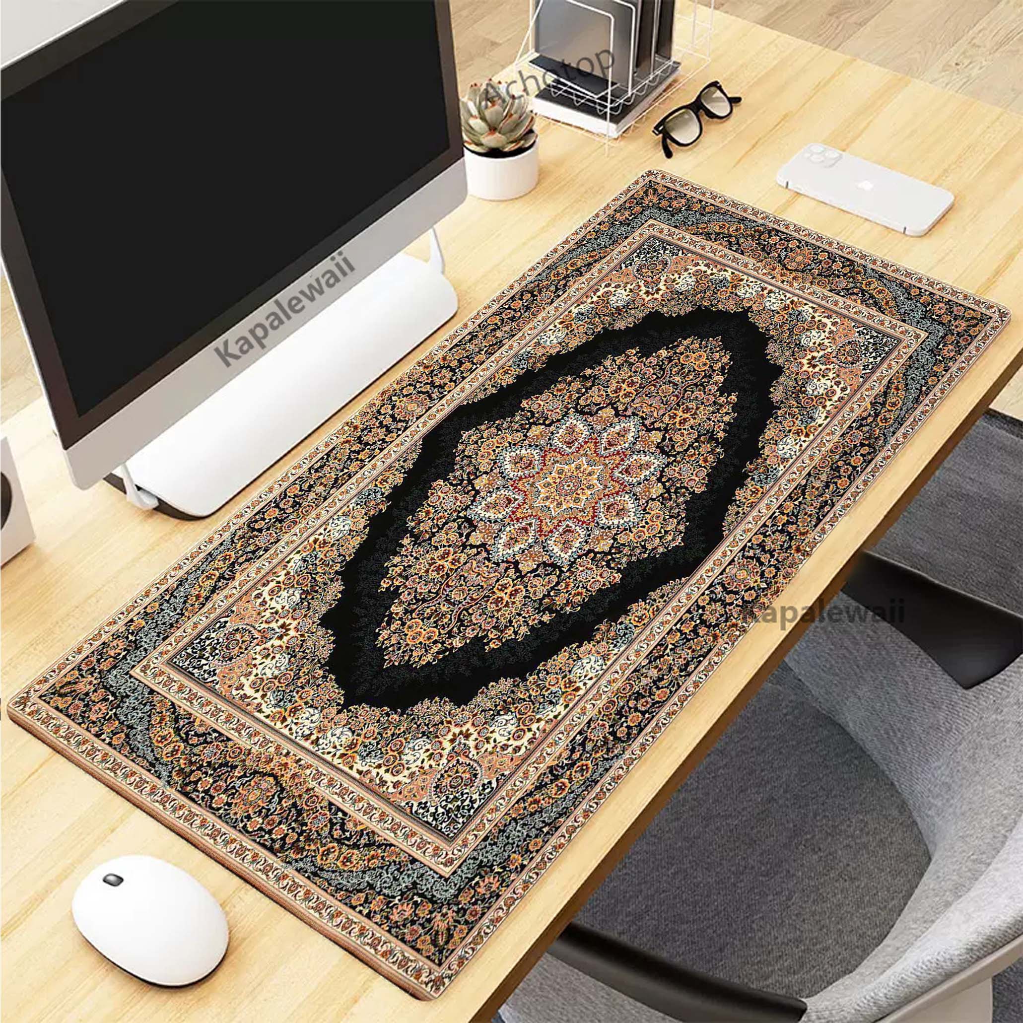 Retro Persian Carpet Mouse Pad - Pc Gaming Aesthetic avis et prix