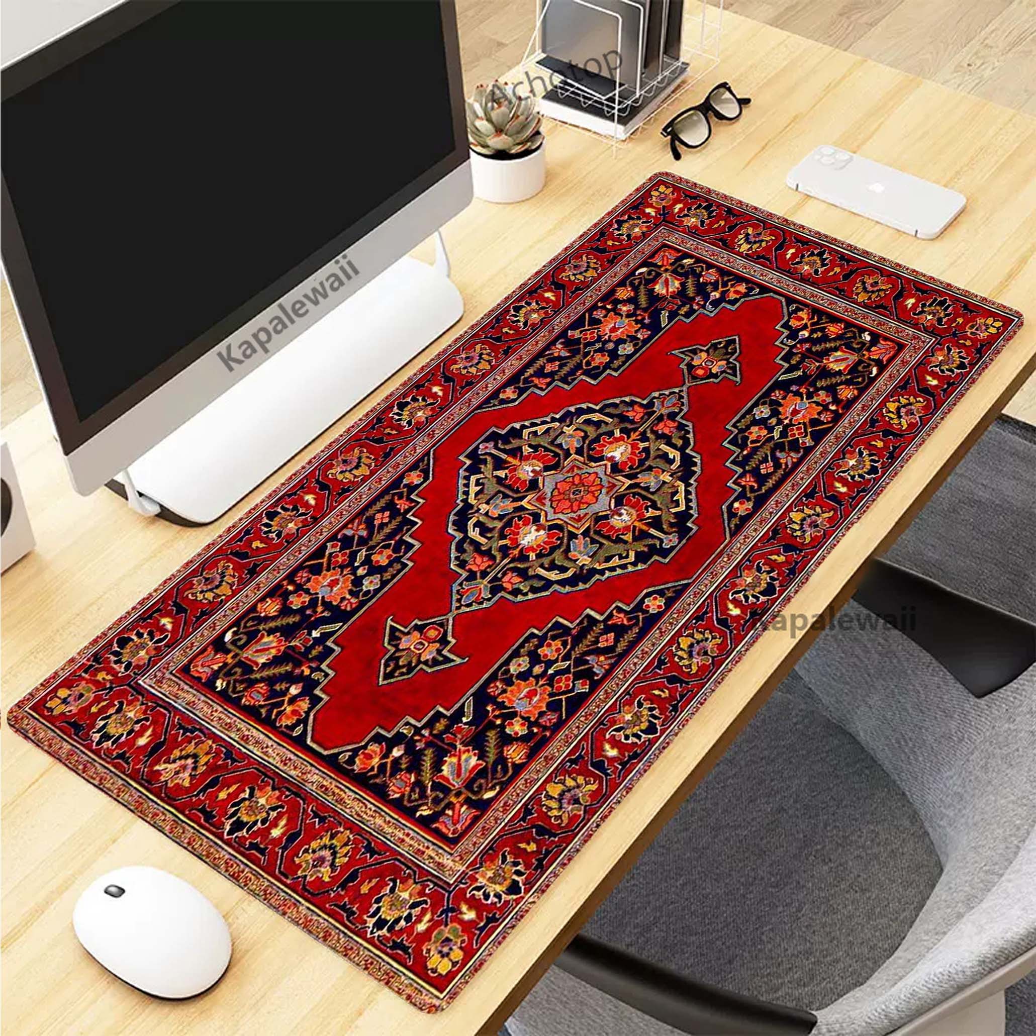 Retro Persian Carpet Mouse Pad - Pc Gaming Aesthetic avis et prix
