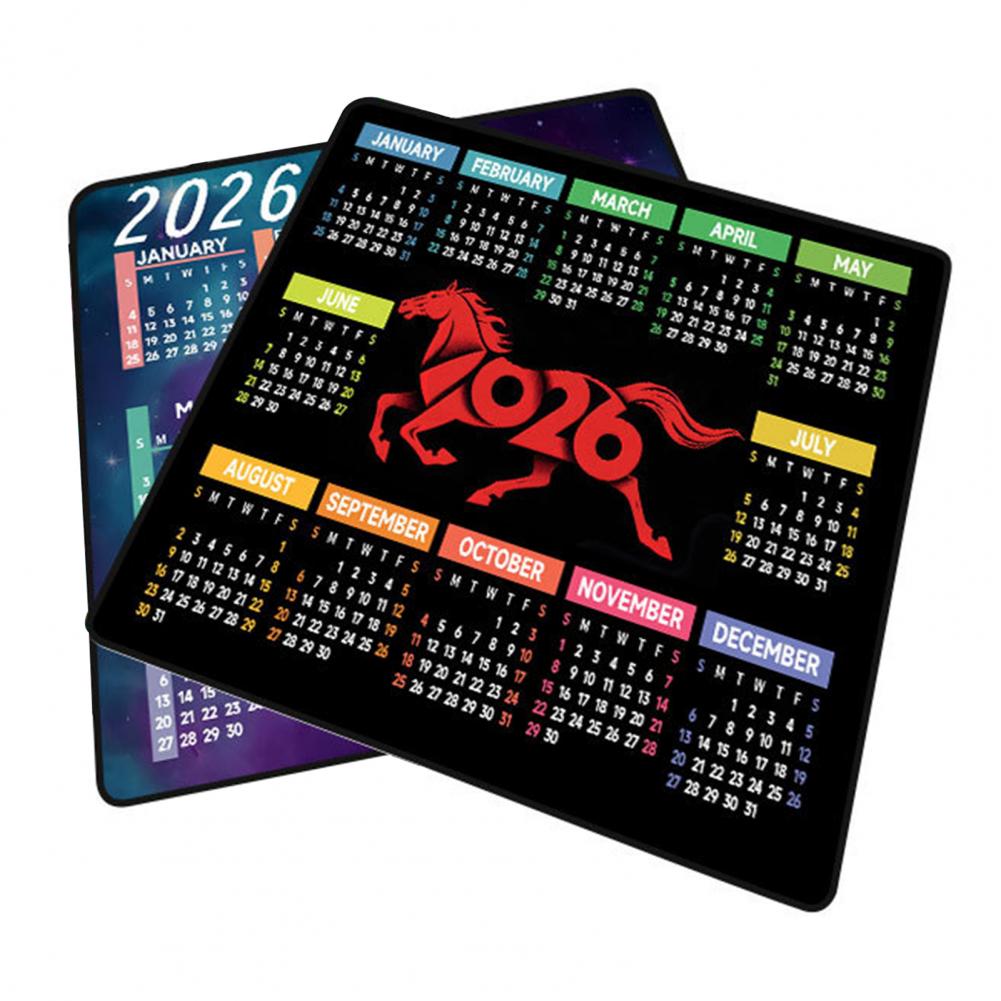 2026 Calendar Mouse Pad Waterp - Pc Gaming Desk avis et prix