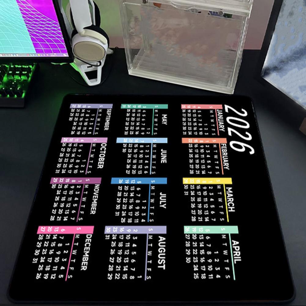 2026 Calendar Mouse Pad Waterp - Pc Gaming Desk avis et prix