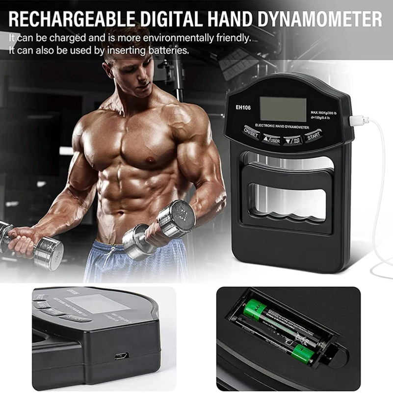 396Lbs/180Kg Digital Hand Dyna - Dual Monitor Arm avis et prix