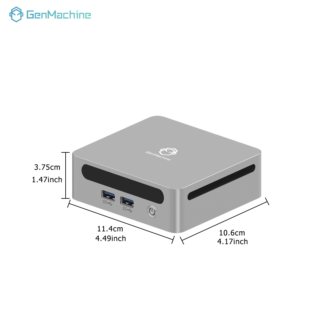 GenMachine Mini PC USB4 2.5G L - Pc Gaming Ryzen avis et prix