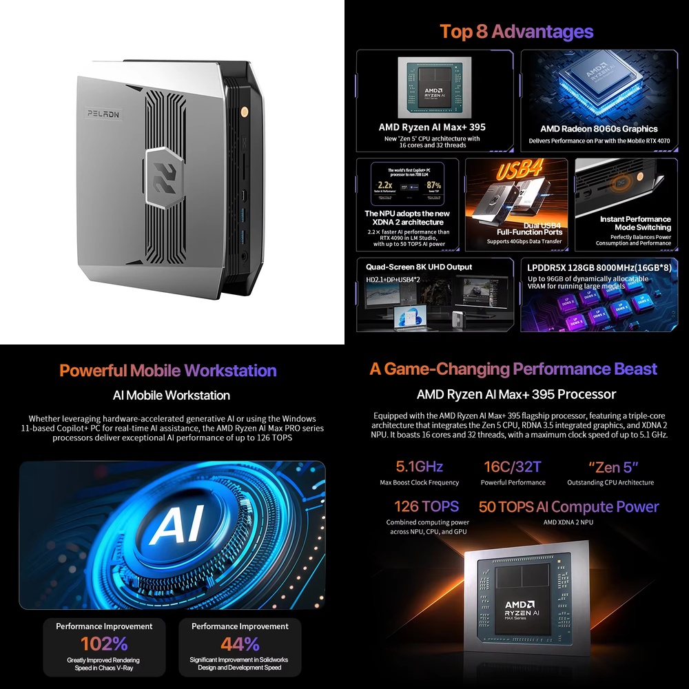 OpenClaw Ryzen AI Max+ 395 Min - Pc Gaming Ryzen avis et prix