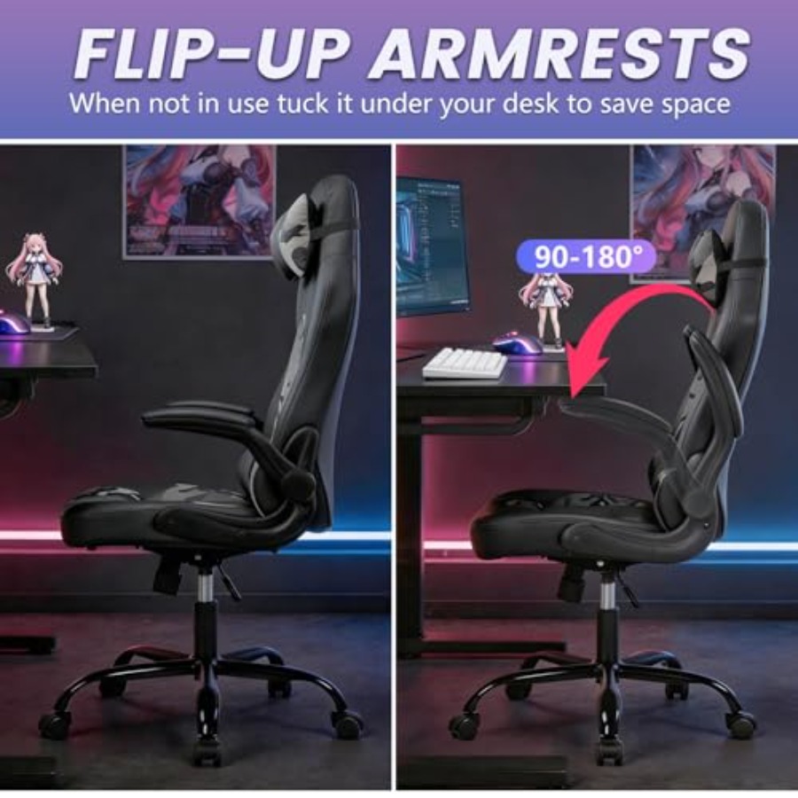 PC Gaming Chair Ergonomic Offi - Pc Gaming Desk avis et prix