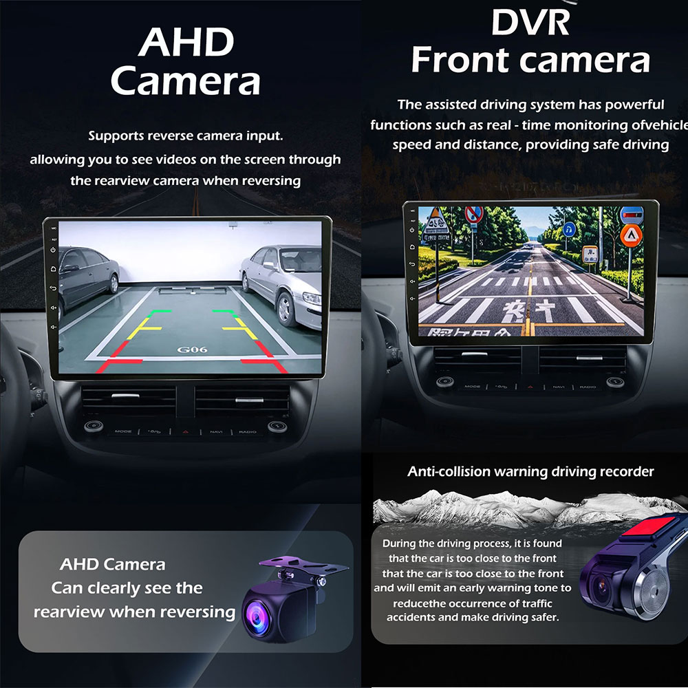 Android 16 Car Radio Carplay F - Dual Monitor Arm avis et prix