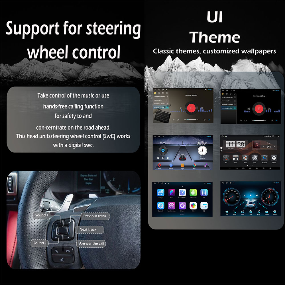 Android 16 Car Radio Carplay F - Dual Monitor Arm avis et prix