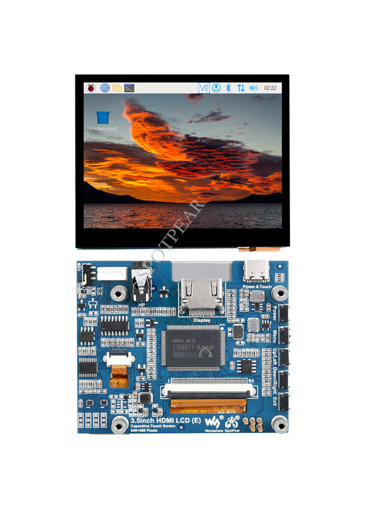 Raspberry Pi 3.5 inch touchscr - Dual Monitor Arm avis et prix