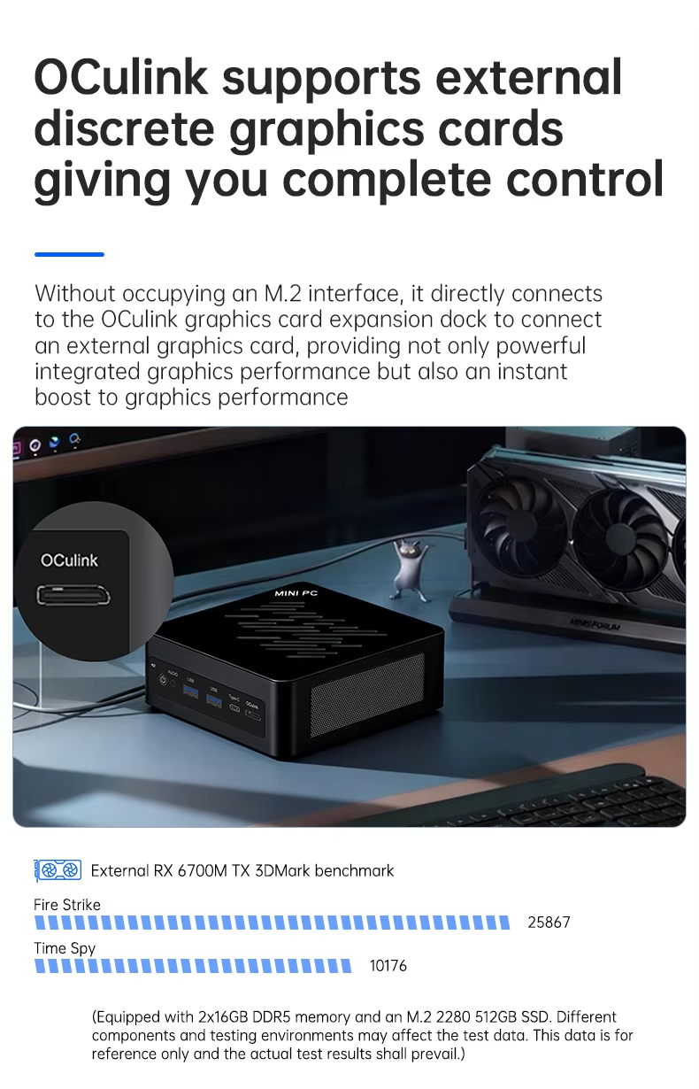 Topton Gaming Mini PC AMD Ryze - Pc Gaming Ryzen avis et prix