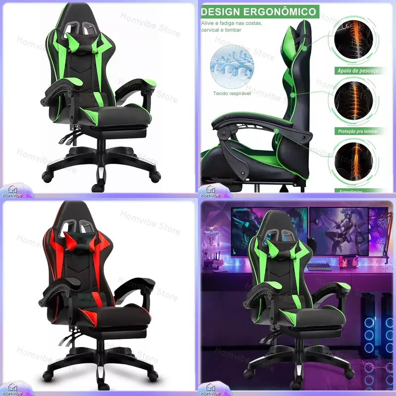High-Back Ergonomic Gaming Cha - Pc Gaming Desk avis et prix