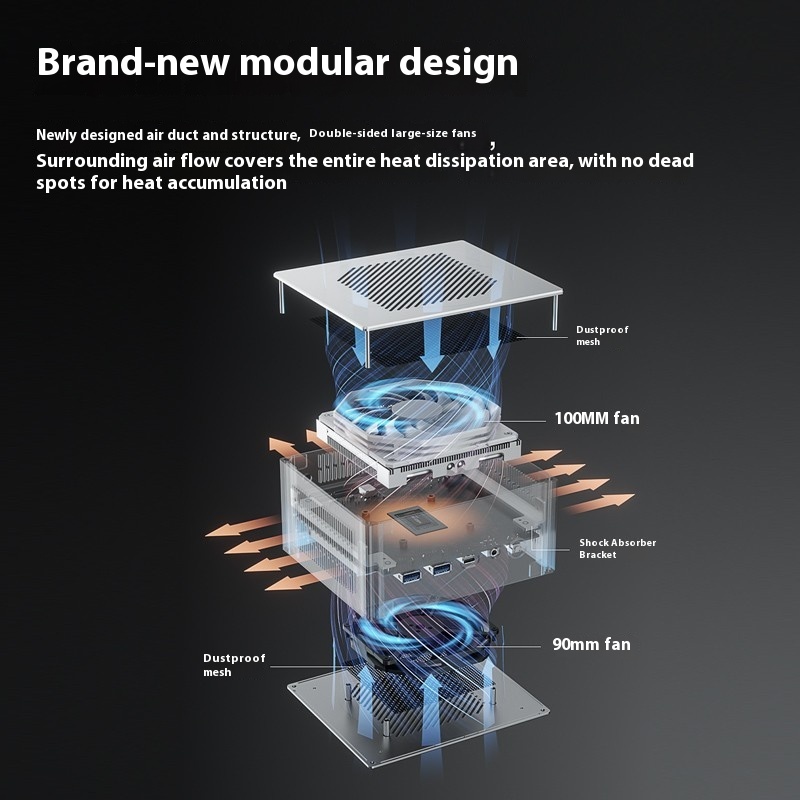 New Deskone T2 All Aluminum Mi - Pc Gaming Ryzen avis et prix
